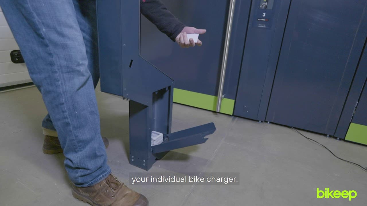 Bike Parking & Charging Station view 2