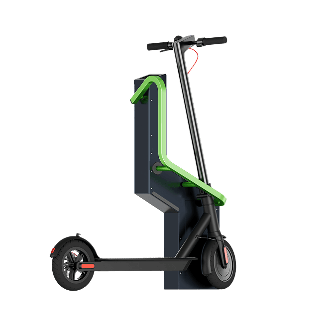 Secure Scooter Parking & Charging