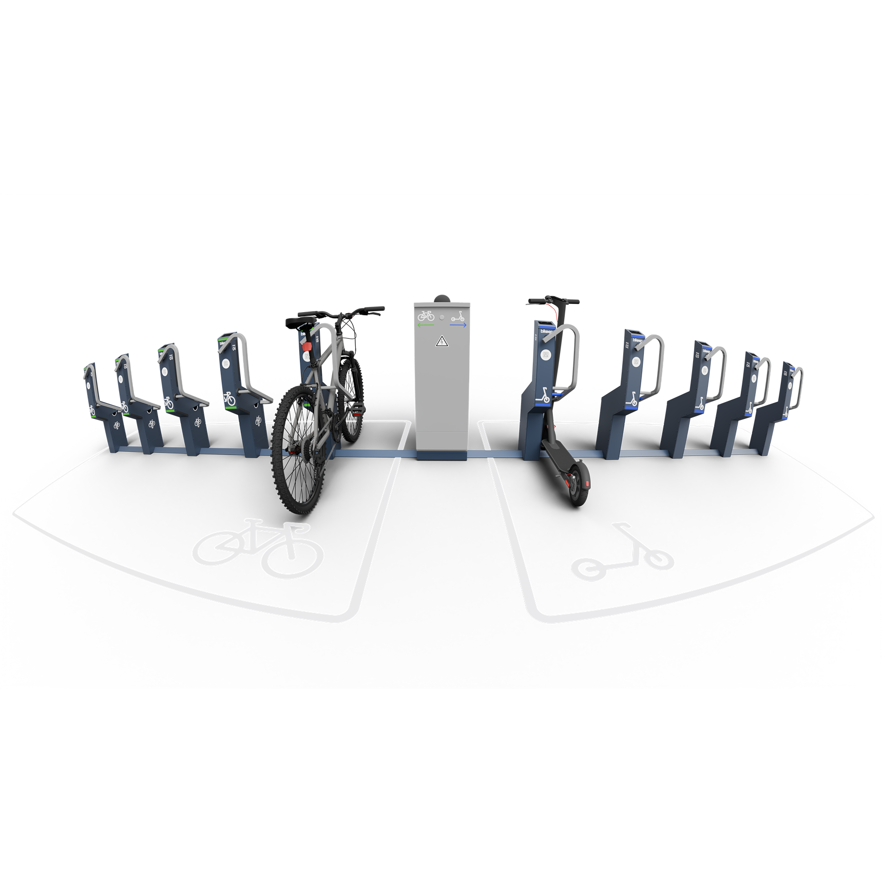 Dual Use Station | Bikeep